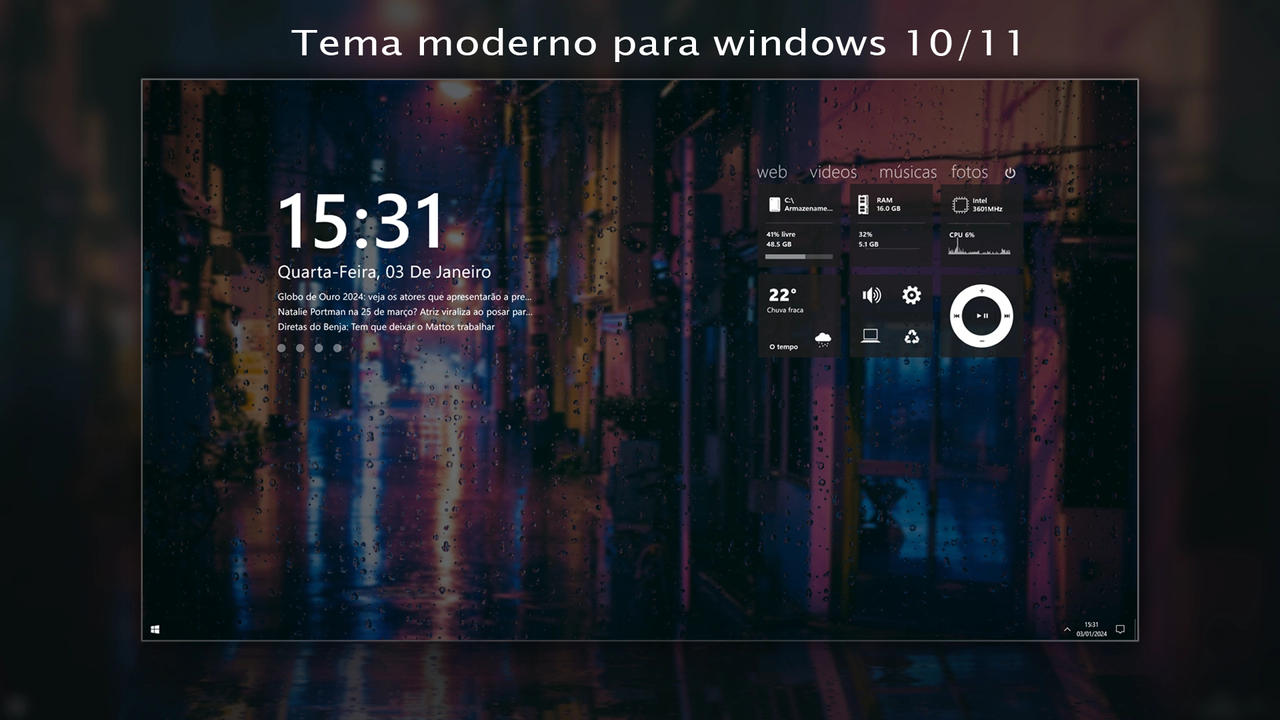 Tema Minimalista Para Windows 10/11: Deixe Seu PC By SettimoTech.