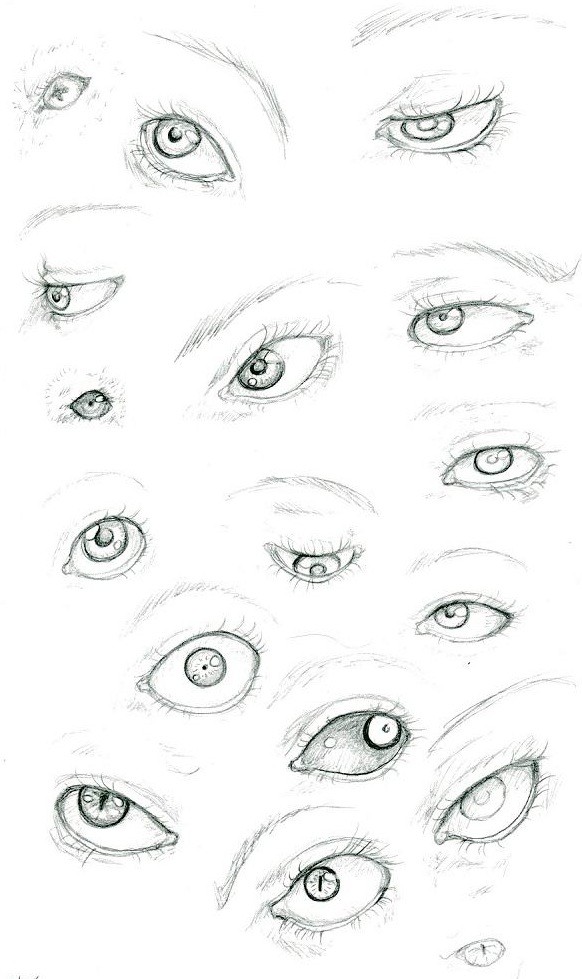 eye doodles