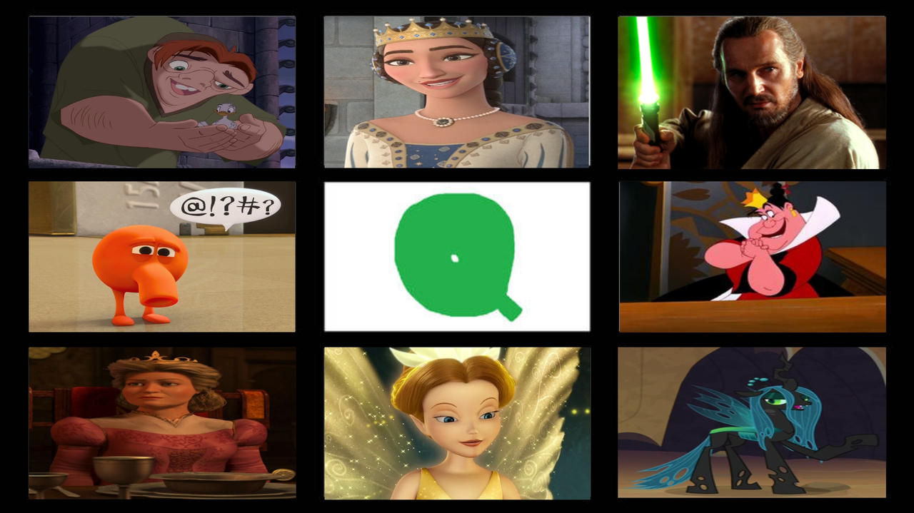 My Favorite Letter Q Characters by ProGuy2006 on DeviantArt