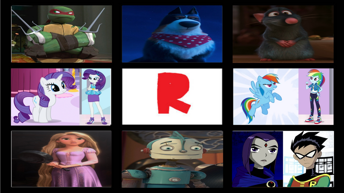Favorite Letter R My Favorite Letter R Characters by ProGuy2006 on DeviantArt