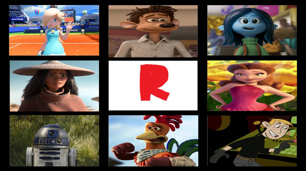 My Favorite Letter R Characters (2) by ProGuy2006 on DeviantArt