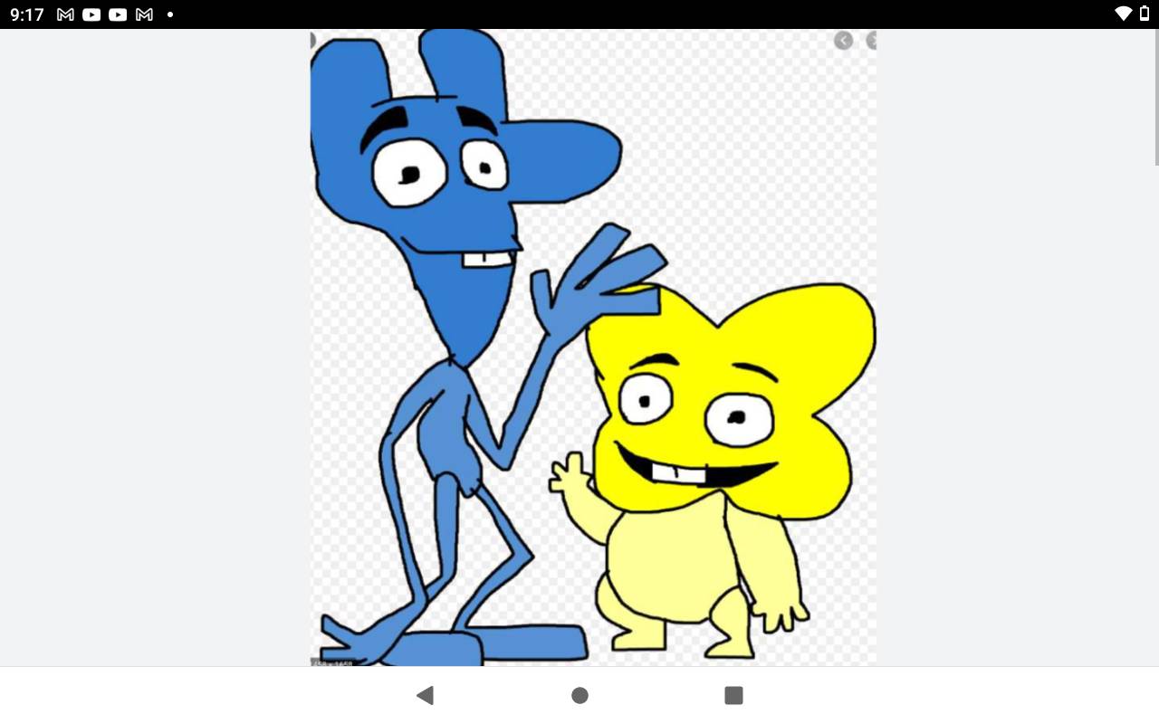 Bfb All I did was search up bfb four by bfbboi on DeviantArt