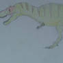 Old Tyrannosaurus drawing