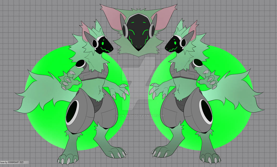 Alternative Protogen Designs Green Protogen Adopt -Open by Neon-Method on DeviantArt