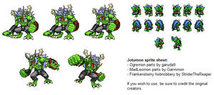 Sprite Sheet - Jotumon