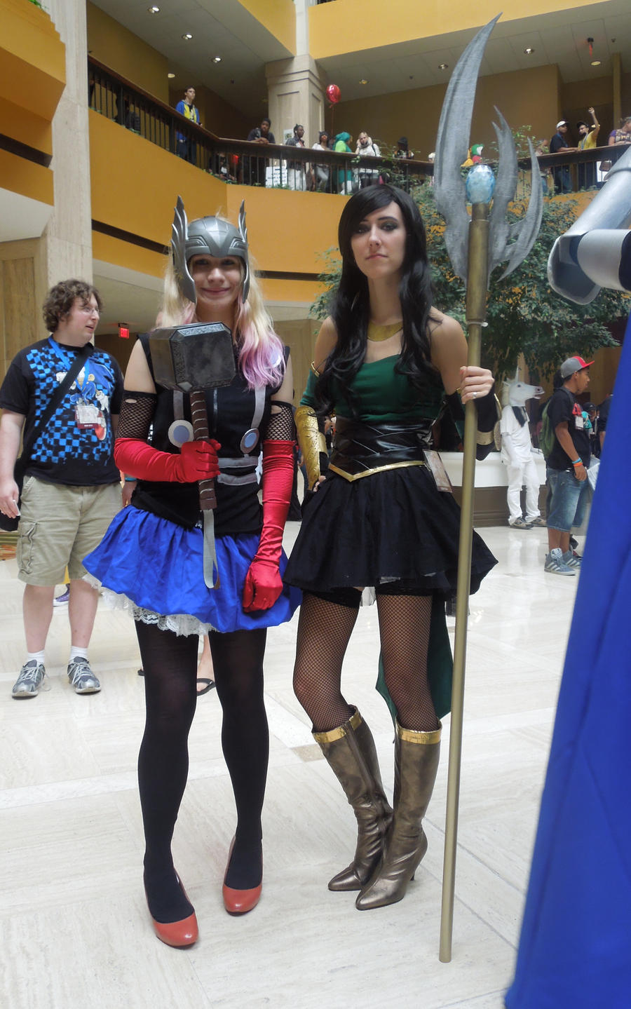 Fem!Thor and Fem!Loki