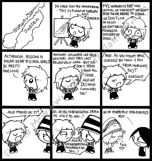 Comic - Sweden and Norway