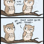 Comic - Owl Flirt