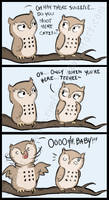 Comic - Owl Flirt