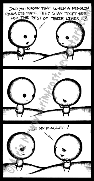 Comic - Be My Penguin