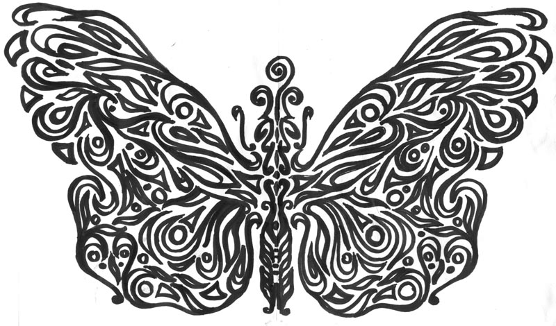 Butterfly tattoo