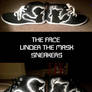 the face under the mask sneakers! 2 versions