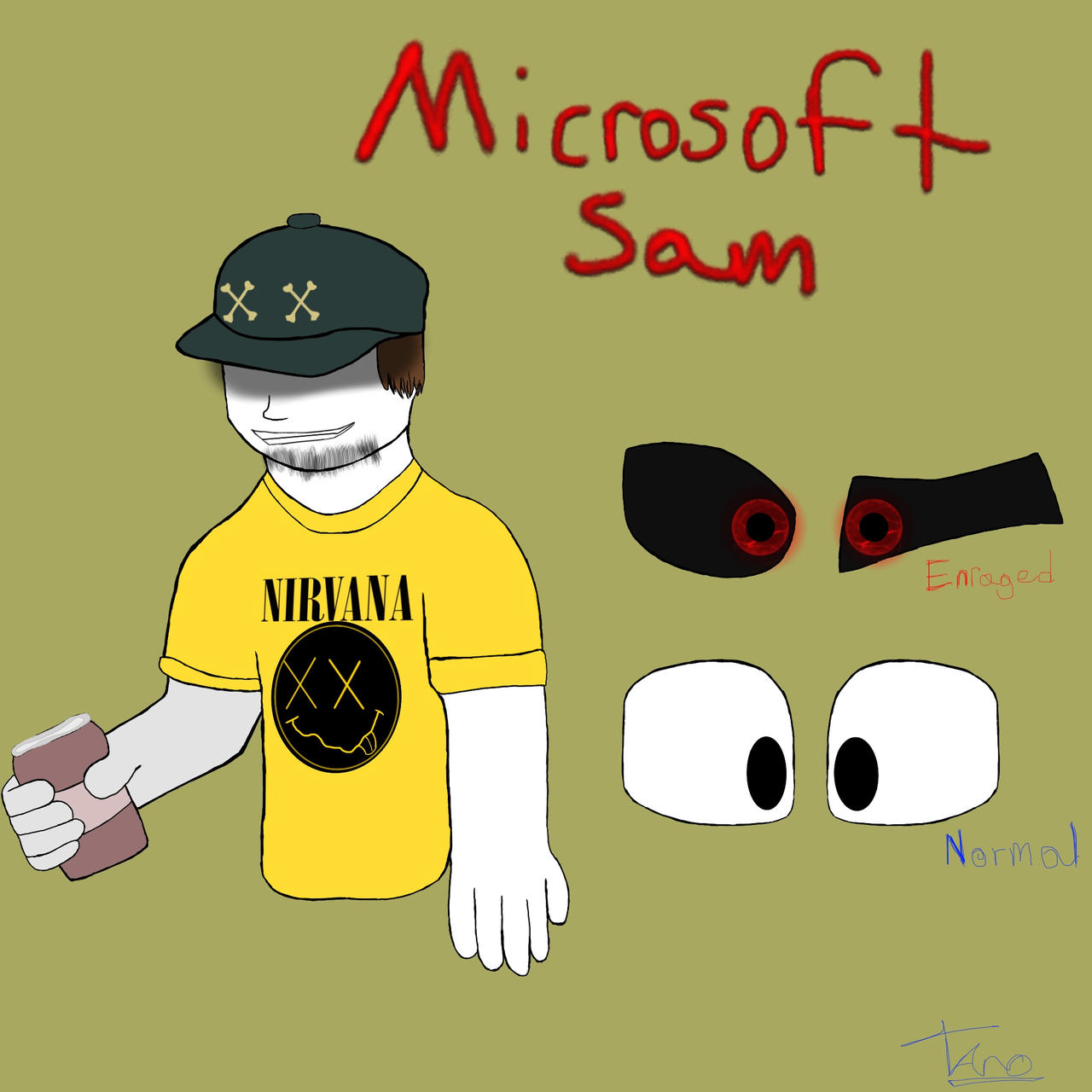 My Version of Microsoft Sam (by accident..) by StarMareBerry on DeviantArt