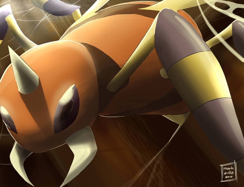 Pokemon: Ariados by mark331