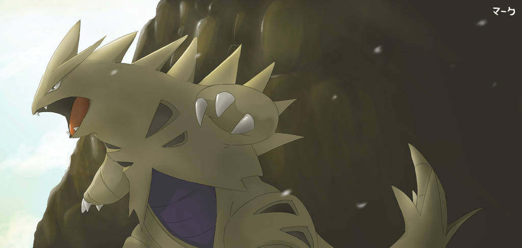 Pokemon: Shiny Tyranitar by mark331