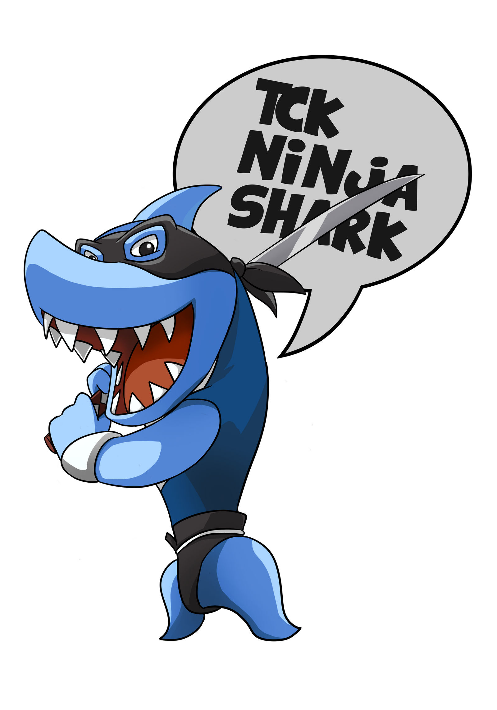 COMMISSION: TCK Ninja Shark by mark331 on DeviantArt