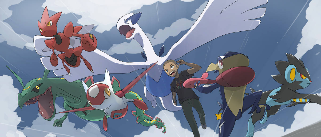 COMMISSION: Pokemon Team by mark331 on DeviantArt