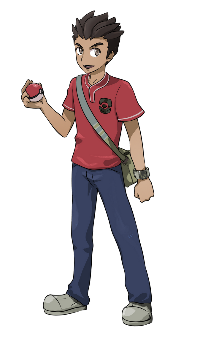 33/34/35 Pokemon Trainer (Male) by JosueCr4ft on DeviantArt