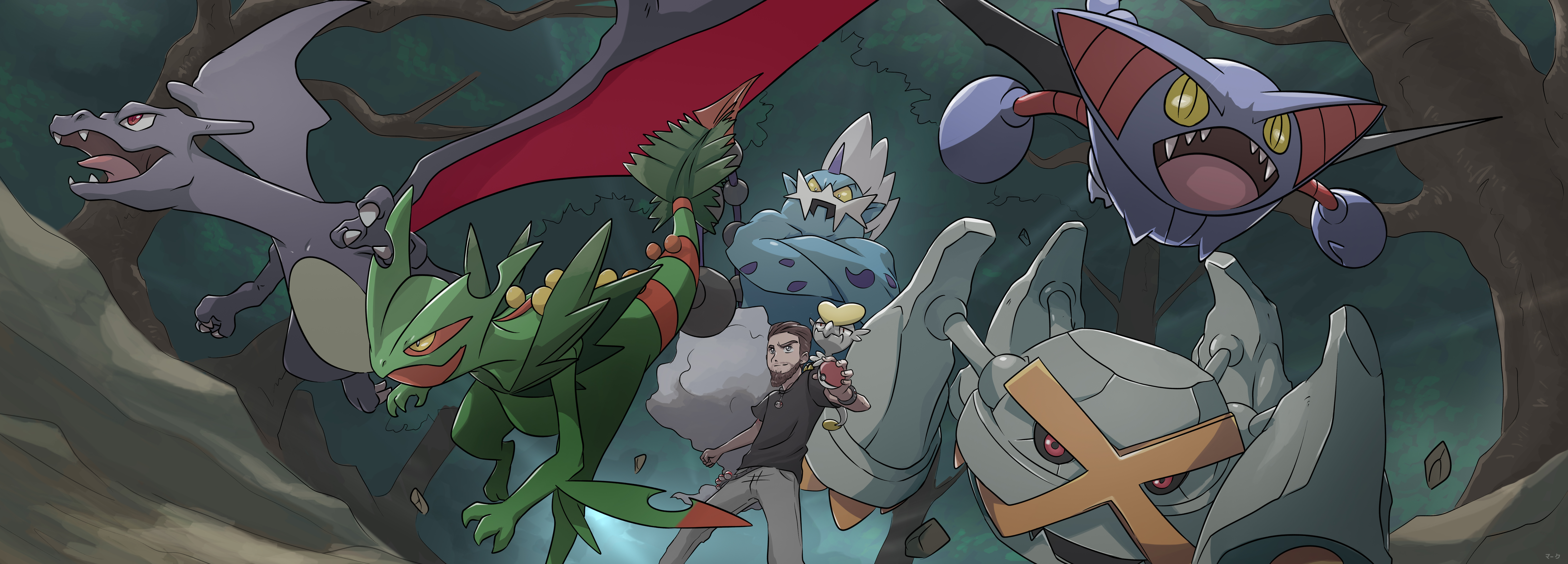 Pokemon X team Starter by stoneificaunt on DeviantArt