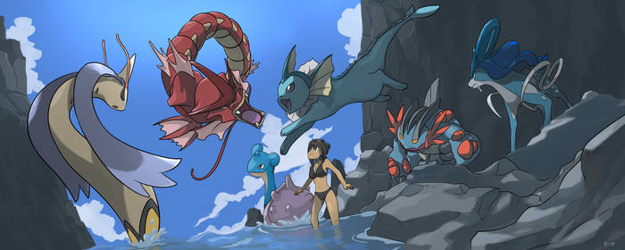Water Pokemon Team