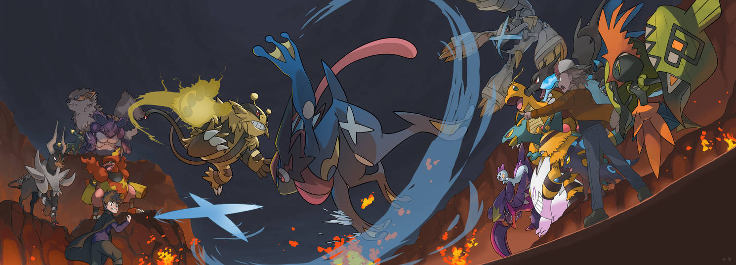 Volcanic Rupture League Volcano Crater Battle by mark331 on DeviantArt