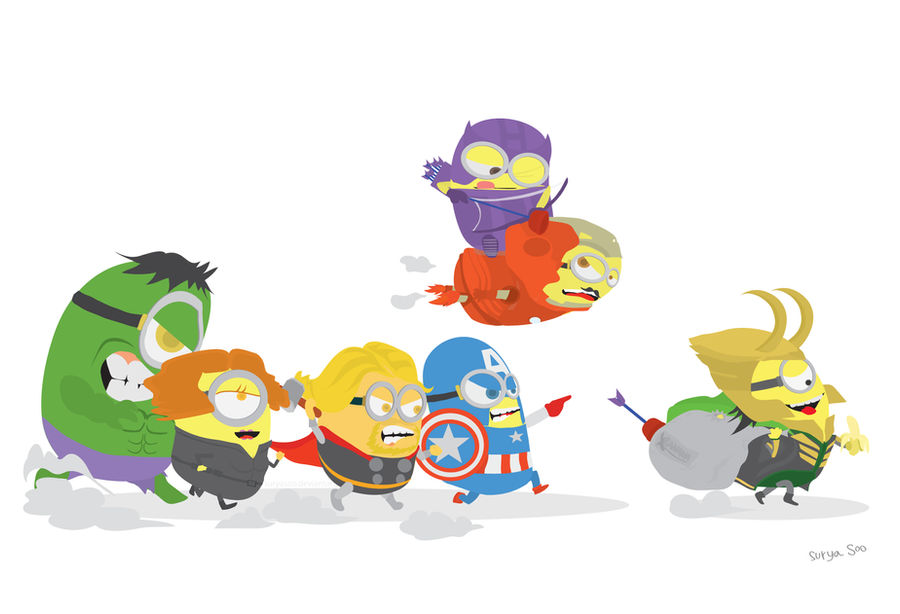 MINIONS+AVENGERS