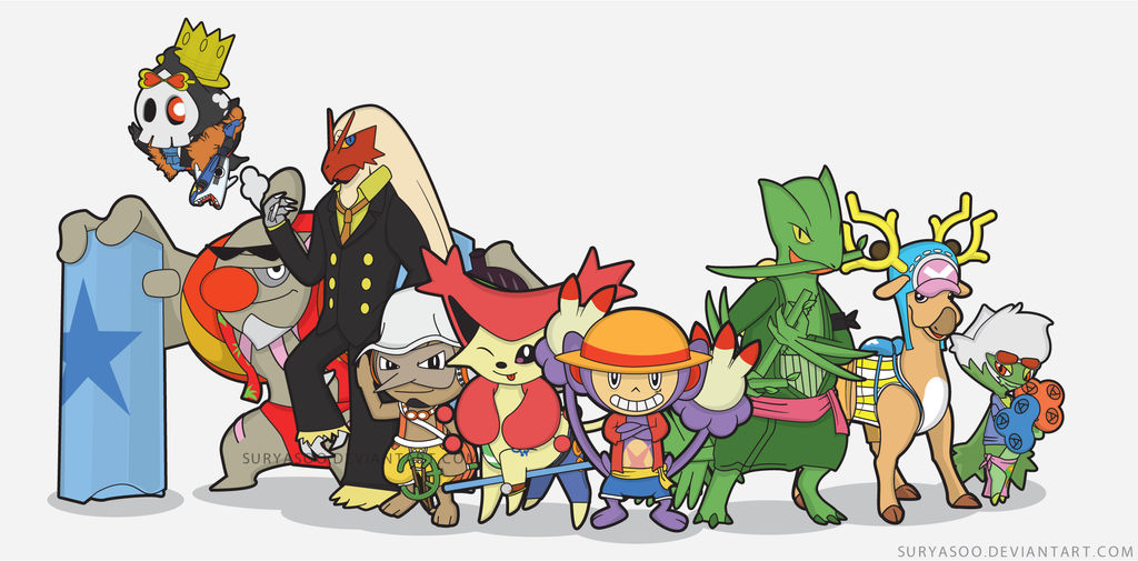 One Piece X Pokemon New World By Suryasoo On Deviantart One Piece X Pokemon New World By Suryasoo On Deviantart
