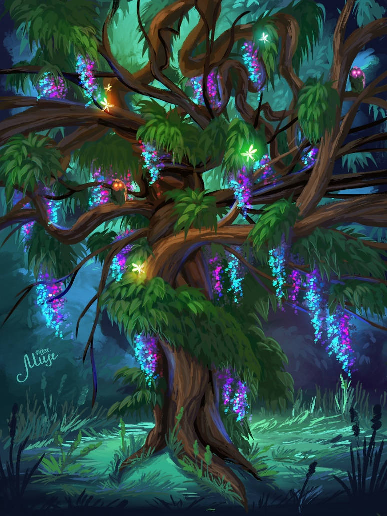 Magic tree by VikaMuse on DeviantArt