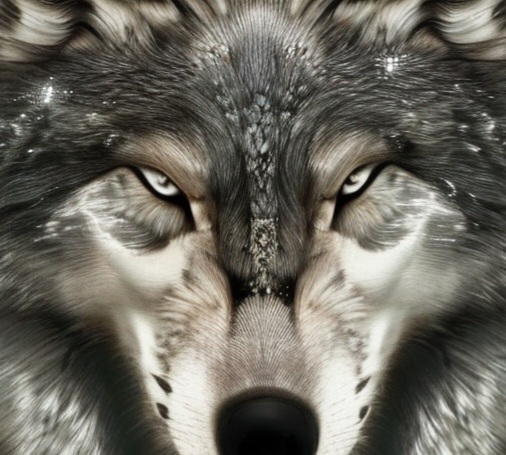 Fierce Wolf Glare by KimrynSkyie on DeviantArt