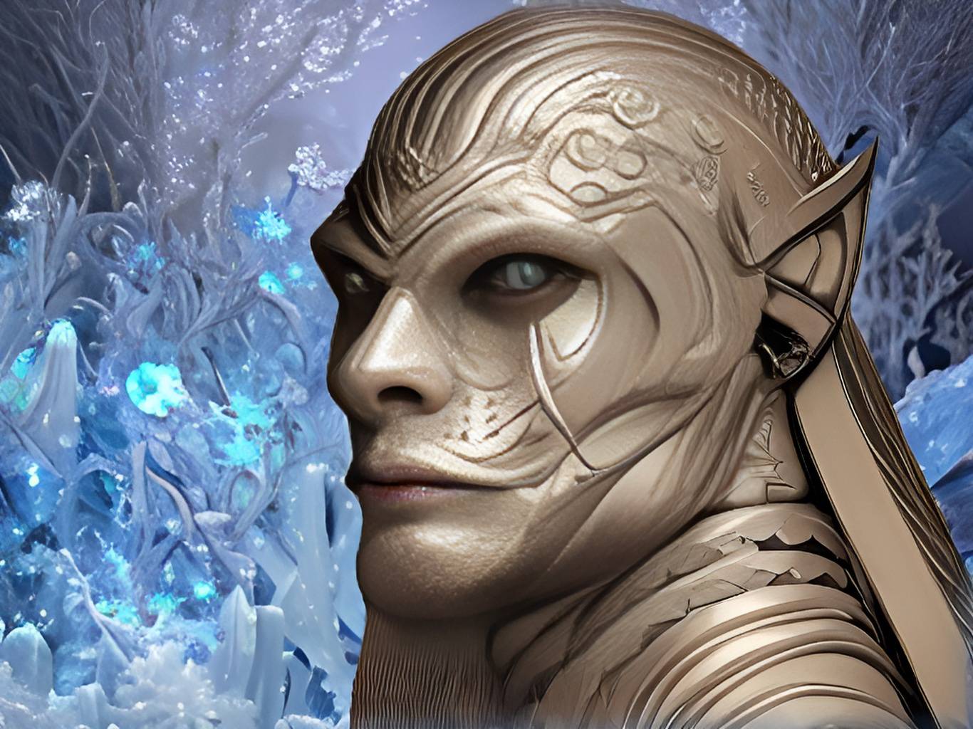 Silver Elf Silver Elf of the Crystal forest by KimrynSkyie on DeviantArt
