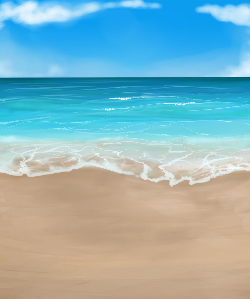 Beach Deviantart Background Beach Background Painting by Renashe on DeviantArt