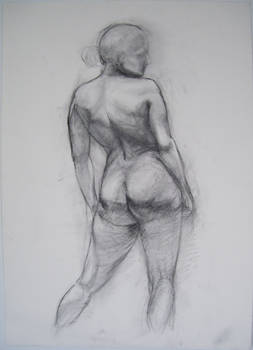 Life Drawing - Liz Unfinished