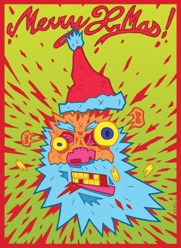 Santa Splat by iamxer0 on DeviantArt