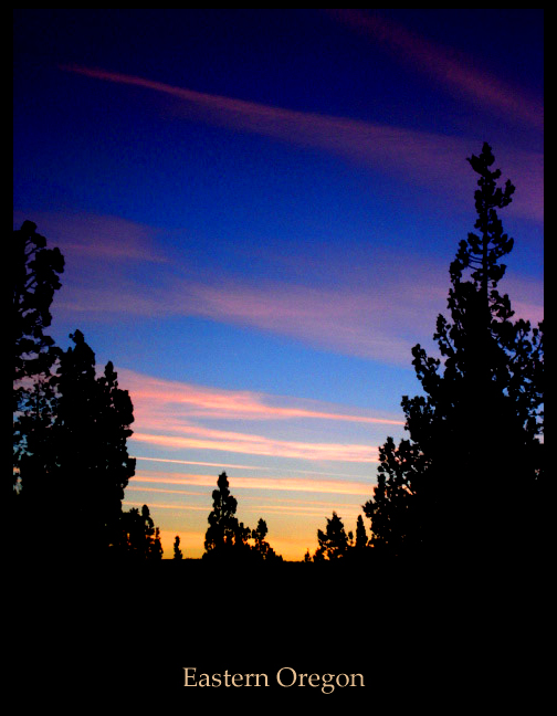 Eastern Oregon Sunset