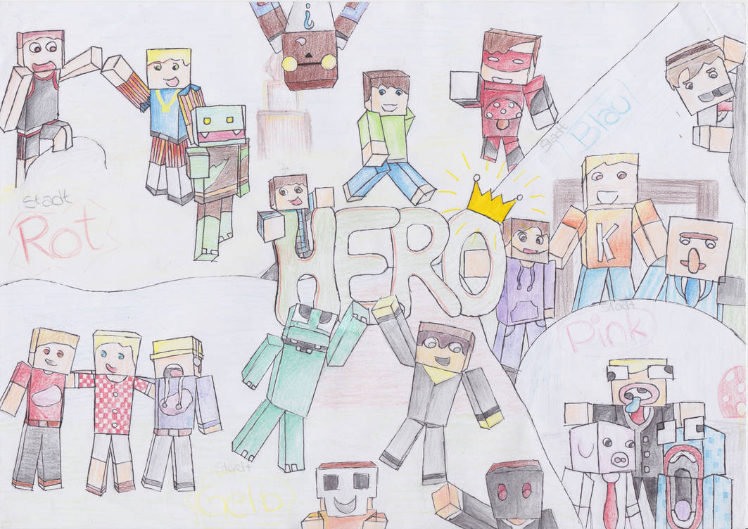 Minecraft Hero by MeSaYea on DeviantArt