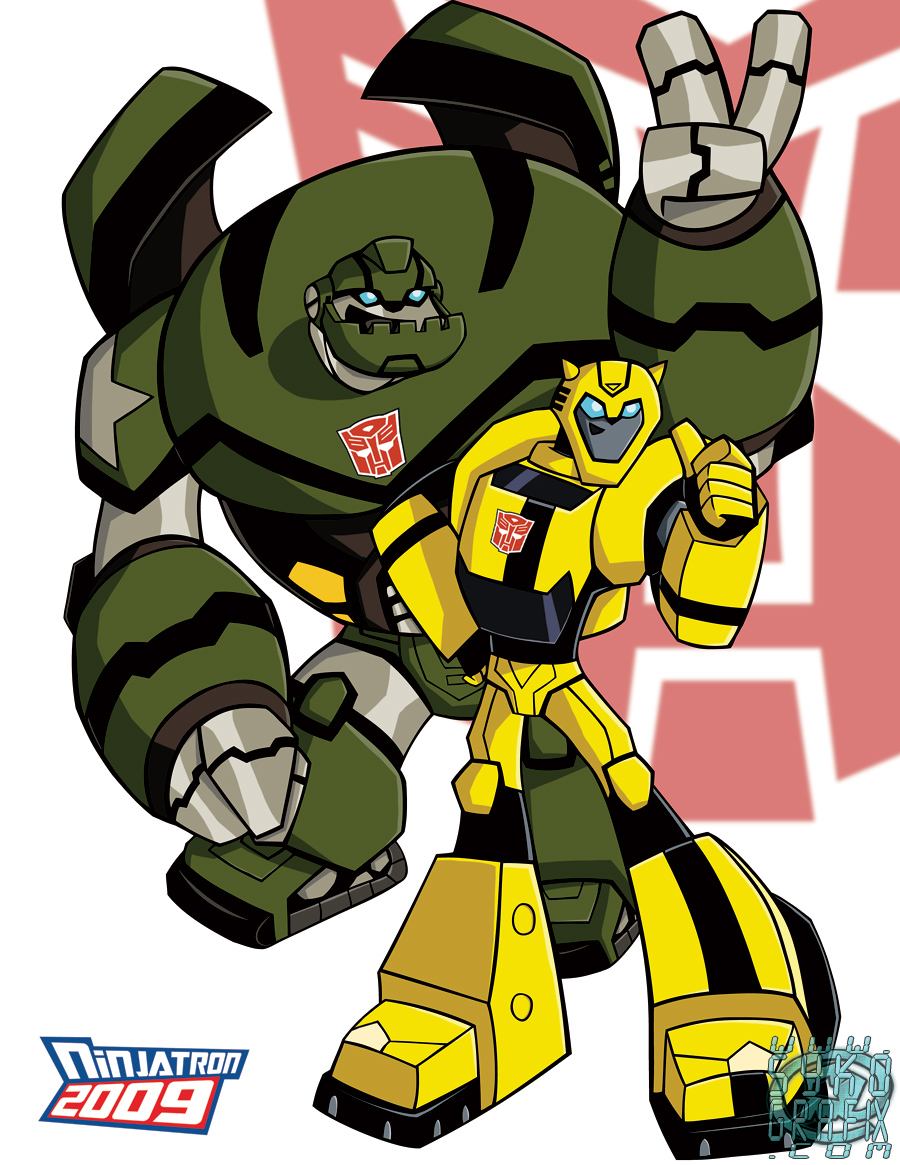 TFA Bumblebee and Bulkhead by ninjatron on DeviantArt TFA Bumblebee and Bulkhead by ninjatron on DeviantArt