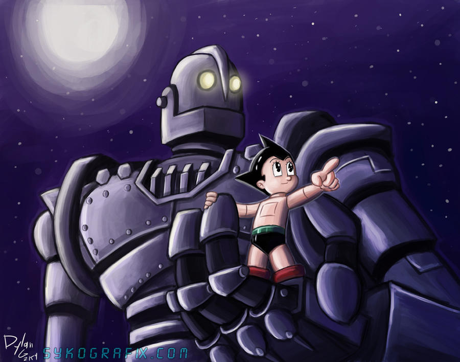 Astro Boy and The Iron Giant