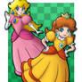 Peach and Daisy