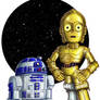 C3P0 and R2D2
