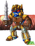 SD Dinobot by ninjatron