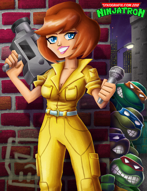 April O'Neil by ninjatron