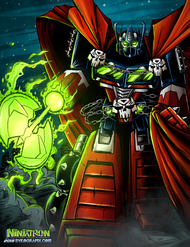 Spawntimus Prime by ninjatron