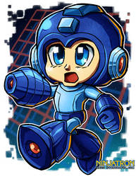 Ninjatron style - Mega Man