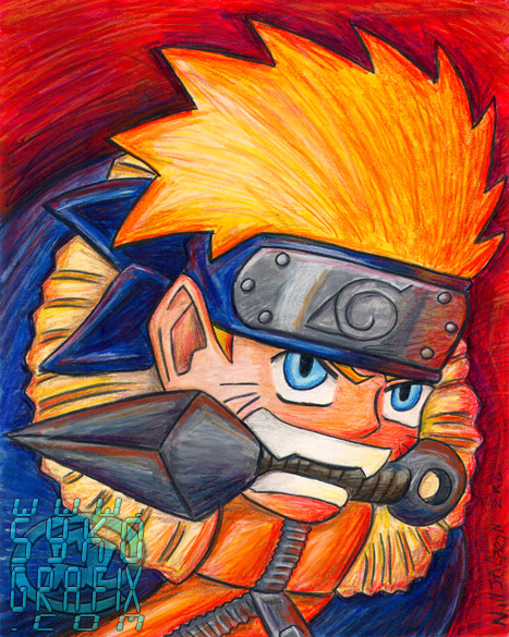 Desenho do naruto feito no Paint by Gigabayts on DeviantArt