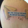 Fortune cookie tattoo