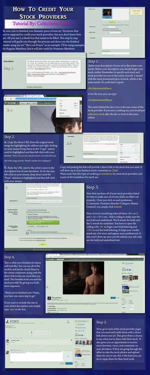How To Credit Your Stock Providers Tutorial