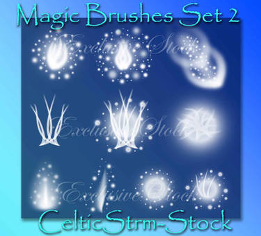 Magic Brushes 2 by CelticStrm-Stock