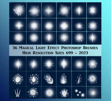Magic Light Effect Brushes Exclusive Stock
