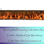 Burning Wall Precut by CelticStrm-Stock