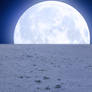 Full Moon Premade Background by CelticStrm-Stock